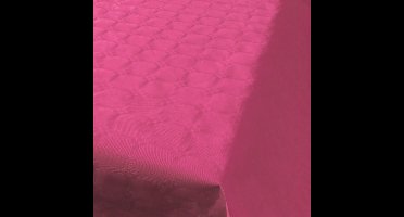 Tafellaken/tafelkleed rol papier - 800 x 120 cm - fuchsia roze - Lange tafels - Damast papier