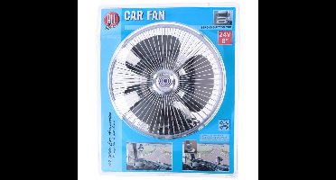 Ventilator voor in de vrachtwagen met 24V aansluiting