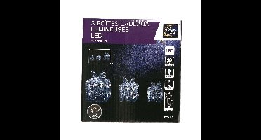 Verlichte kerstster - rood - D38 m - papier - LED - warm wit - steady light - timer - binnen