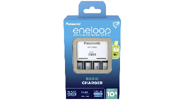 Panasonic Lader BQ-CC51 + 4x AAA Eneloop 800mAh