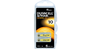 Duracell DA10 6x