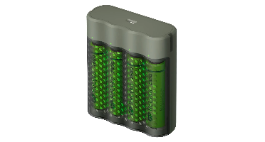 GP Recyko M451 Batterijlader + 4x AA 2600mAh