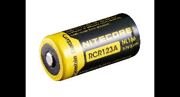 Nitecore RCR123A Li-ion NL166 650mAh