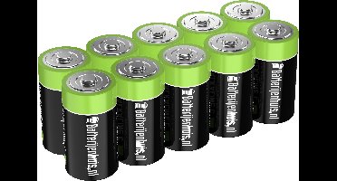 C Alkaline Batterijen 10x