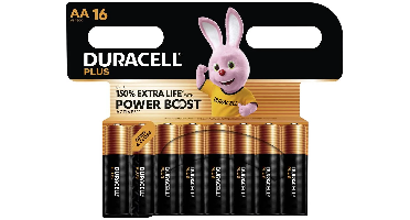 Duracell AA Plus Power Boost Alkaline 16x