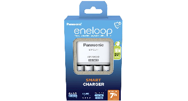 Panasonic Lader BQ-CC17 + 4x AA Eneloop 2000mAh