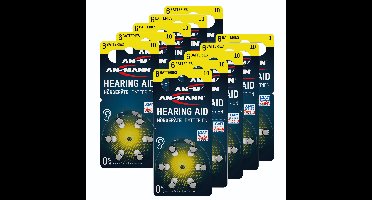 Ansmann type 10 gehoorbatterijen 60x