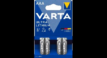 Varta AAA lithium 4x