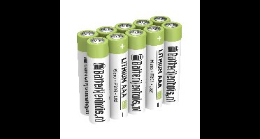 AAA Lithium Batterijen 10x