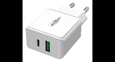 Ansmann USB & USB-C lader HC218PD