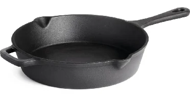 Gietijzeren koeken/desert pan d10cm