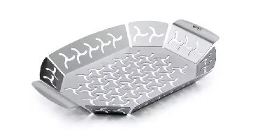 Weber Grillkorf - Klein model, roestvrij staal