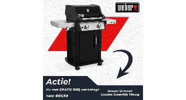 Weber Spirit e-225 gbs -zwart