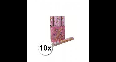 10 bruiloft confetti shooters 40 cm