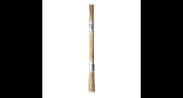 10x stuks splitbamboe / bamboestokjes 50 cm - plantensteun / tonkinstokken