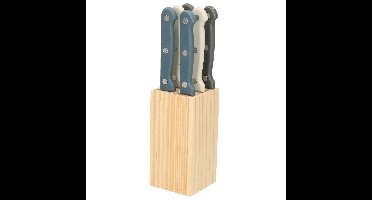 12x stuks steakmessen/vleesmessen - RVS - 22 cm