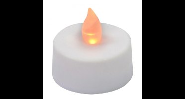 24x stuks LED theelichten/waxinelichten wit