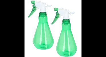 2x stuks plantenspuiten groen 500 ml