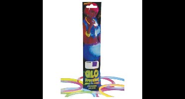 30x stuks Glow in the dark breeklicht armbandjes 20 cm