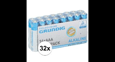 32x Grundig AAA batterijen alkaline