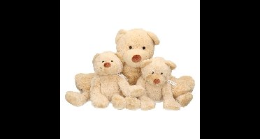 3x Pluche mama en kind Boogy knuffelberen 35/24 cm knuffels