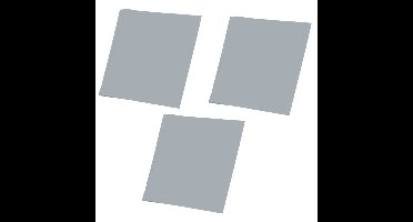 A4 hobby papier - 100x vellen - kleur zilver - Knutselen met papier - Knutselpapier