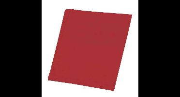 A4 hobby papier - 50x vellen - kleur rood - Knutselen met papier - Knutselpapier