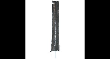 Afdekhoes / beschermhoes grijs voor parasols met een diameter van 2 m