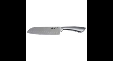 Alpina Santoku/vlees mes - RVS - 31 cm - koksmes - Japans mes