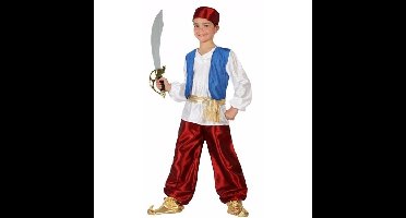 Atosa 1001 nacht Arabische strijder Badir - verkleedkleding kostuum - jongens - sultan - arabier