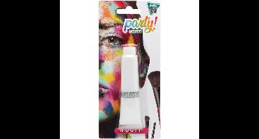 Atosa grimeer schmink - voor grotere vlakken - wit - 30 gram - carnaval/verkleed thema