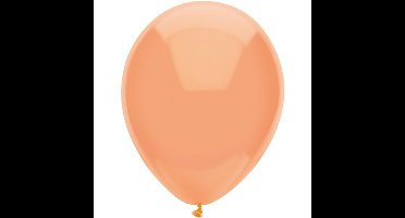 Ballonnen - perzik roze - verjaardag/thema feest - 100x stuks - 29 cm