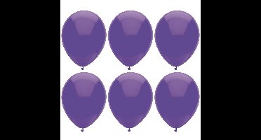 Ballonnen verjaardag/thema feest - 300x stuks - paars - 29 cm