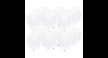 Ballonnen verjaardag/thema feest - 300x stuks - wit - 29 cm