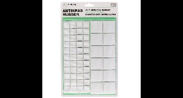 Benson Antikras rubber - wit - 168x delig - meubelviltjes