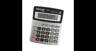 Benson Basic bureau rekenmachine - voor kantoor of school - calculator - solar