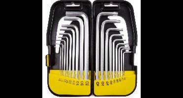 Benson Inbus- en Torx sleutelset - 18-delig - inbussleutels