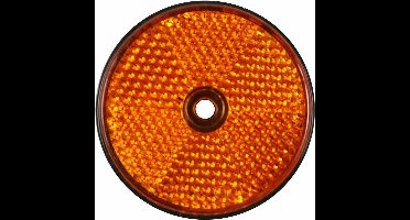 Benson Reflector - oranje - schroefbevestiging - 60mm - rond