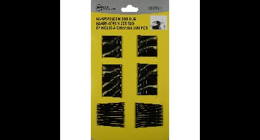 Benson Schuifspeldjes - 200x - zwart - 45 en 55 mm - haarspelden