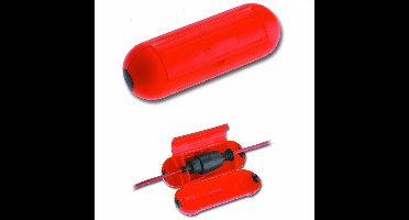 Benson Stekkersafe - 3x - veiligheidsbox - bescherming voor stekkerverbindingen - rood - IP44