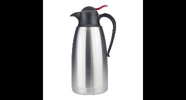 Benson Thermoskan - 1.1 liter - RVS - koffiekan / theekan - zilver