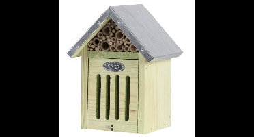 Best for Birds Insectenhotel - hout - 23 cm - Bijen en vlinders nestkastje