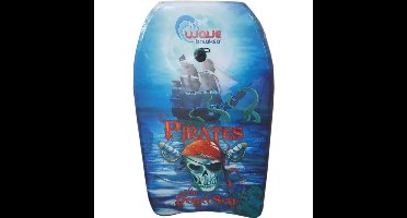 Bodyboard piraat - 83 cm - voor kinderen - Strand/zwembad speelgoed - zwemplank