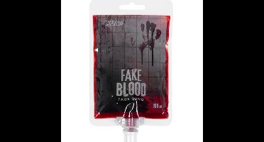 Boland Carnaval/halloween nepbloed infuus - zak vol - 100 ml - griezel/thema feesten