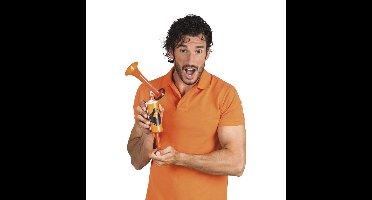 Boland Oranje Holland stadiontoeter - hand toeter - 45 cm - luchttoeter - luchthoorn