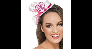 Bride To Be hoedje met speld
