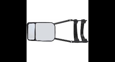 Caravanspiegel - zwart?- 23 cm - universeel - dodehoekspiegel?