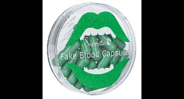 Carnaval / halloween nepbloed - groen - capsules - griezel / thema feesten