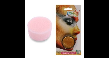 Carnaval schmink - Goud - met kwast en sponsje - Gezicht/lichaam - 7 ml - kind/volwassenen