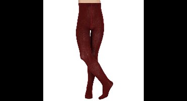 Carnaval verkleed panty voor kinderen - Maillot - bordeaux rood - katoen/polyester